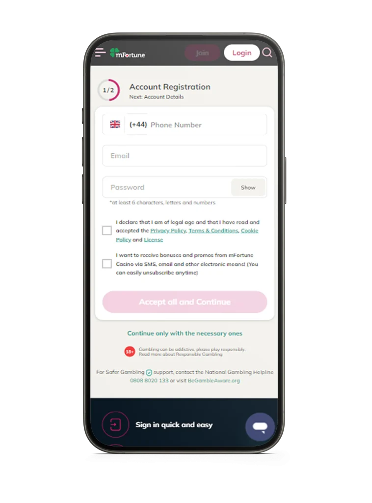 mFortune android App